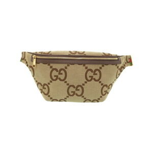 GUCCI Jumbo GG Belt Crossbody Bag Body Brown